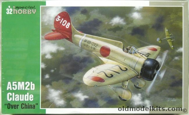 Special Hobby 1/32 A5M2b Claude Over China, SH 32034 plastic model kit